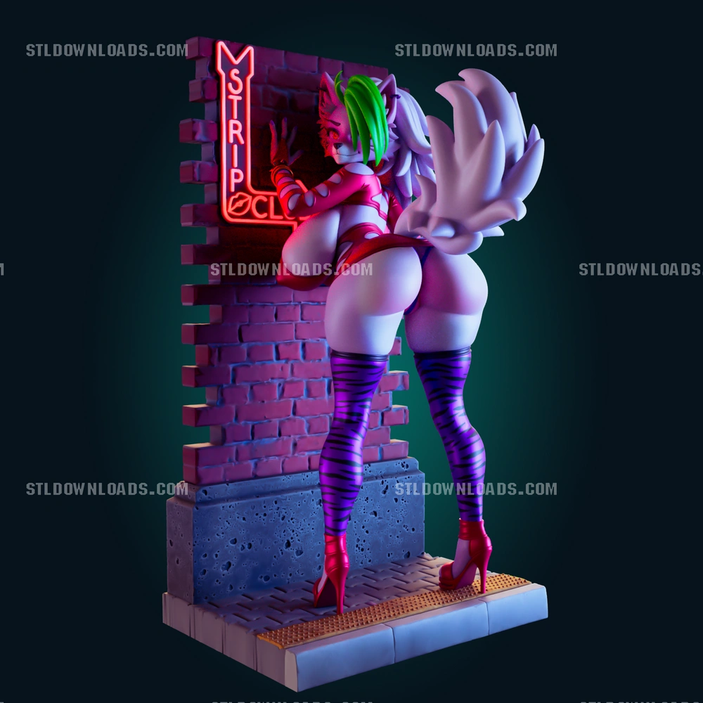 Roxanne — Original Character 3D printable STL model