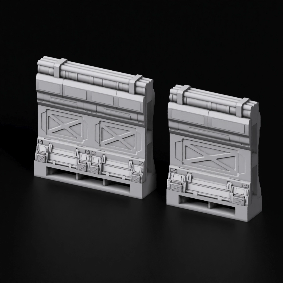 Open Lock Wall 01 3D printable STL model