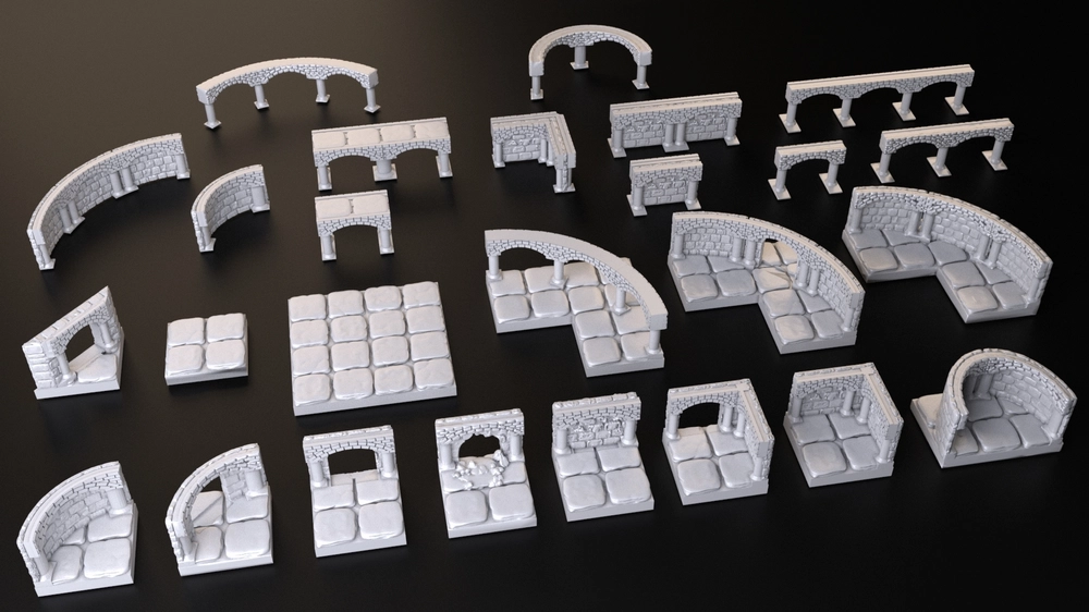 OpenForge STL render OpenForge 3D printable STL model