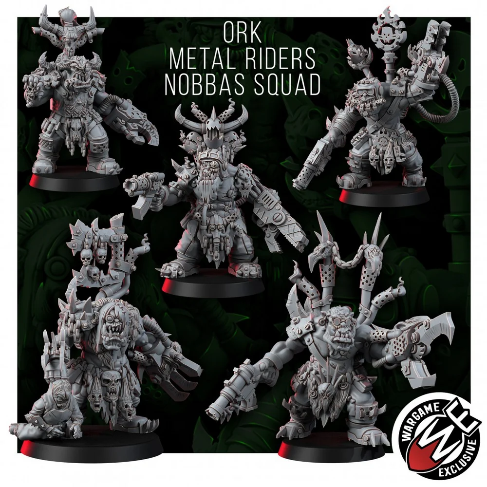 Ork — Warhammer 40K Alt 3D printable STL model