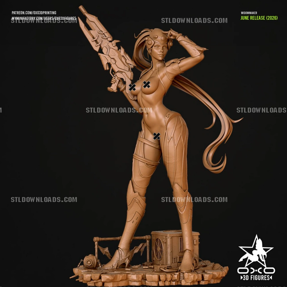 Widowmaker Alternate — Overwatch 3D printable STL model