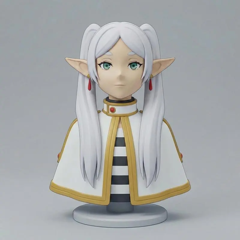 Frieren Bust — Frieren: Beyond Journey's End 3D printable STL model
