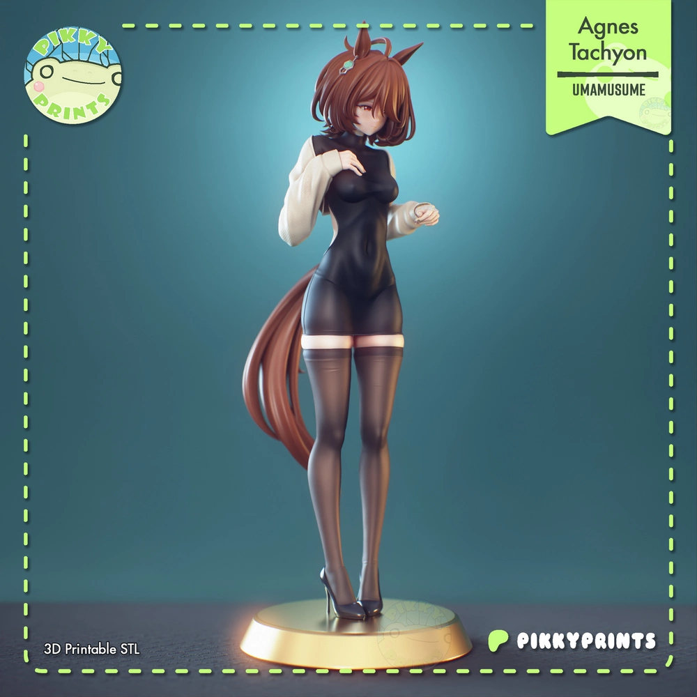 Agnes Tachyon — Uma Musume Pretty Derby 3D printable STL model