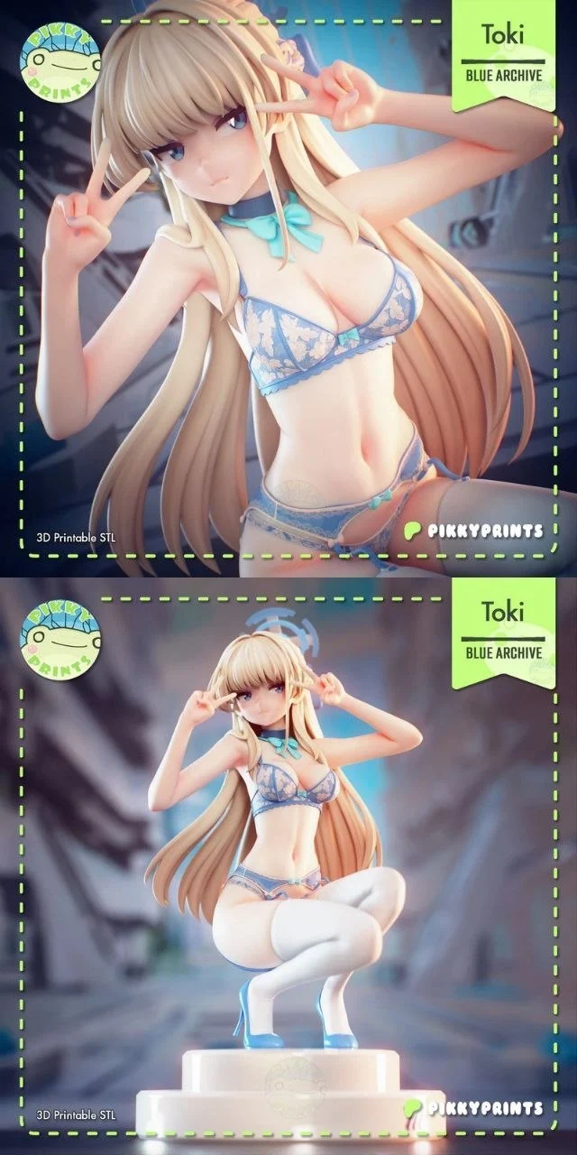 Toki Asuma — Blue Archive 3D printable STL model