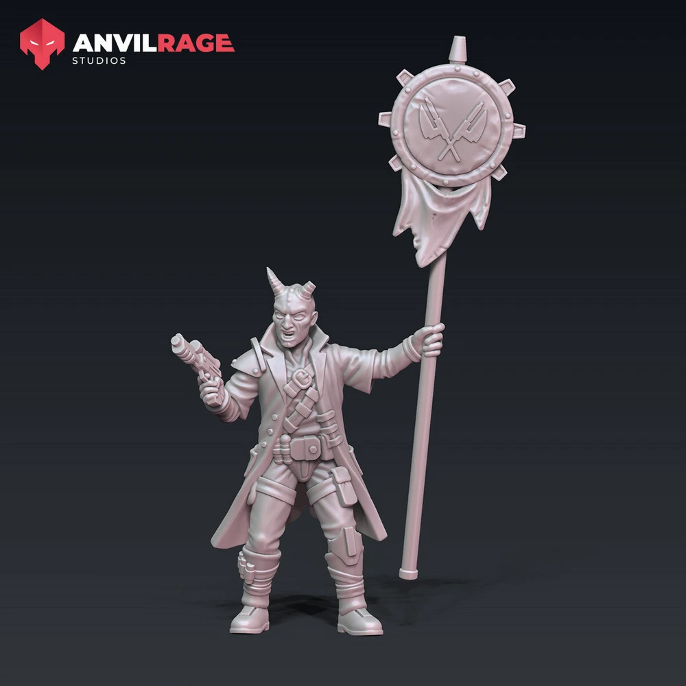 Pirate Banner — Star Wars STL render Pirate Banner — Star Wars 3D printable STL model