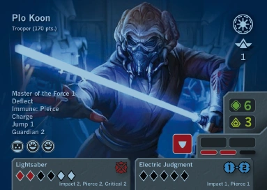 Plo Koon Fan Cards — Star Wars 3D printable STL model