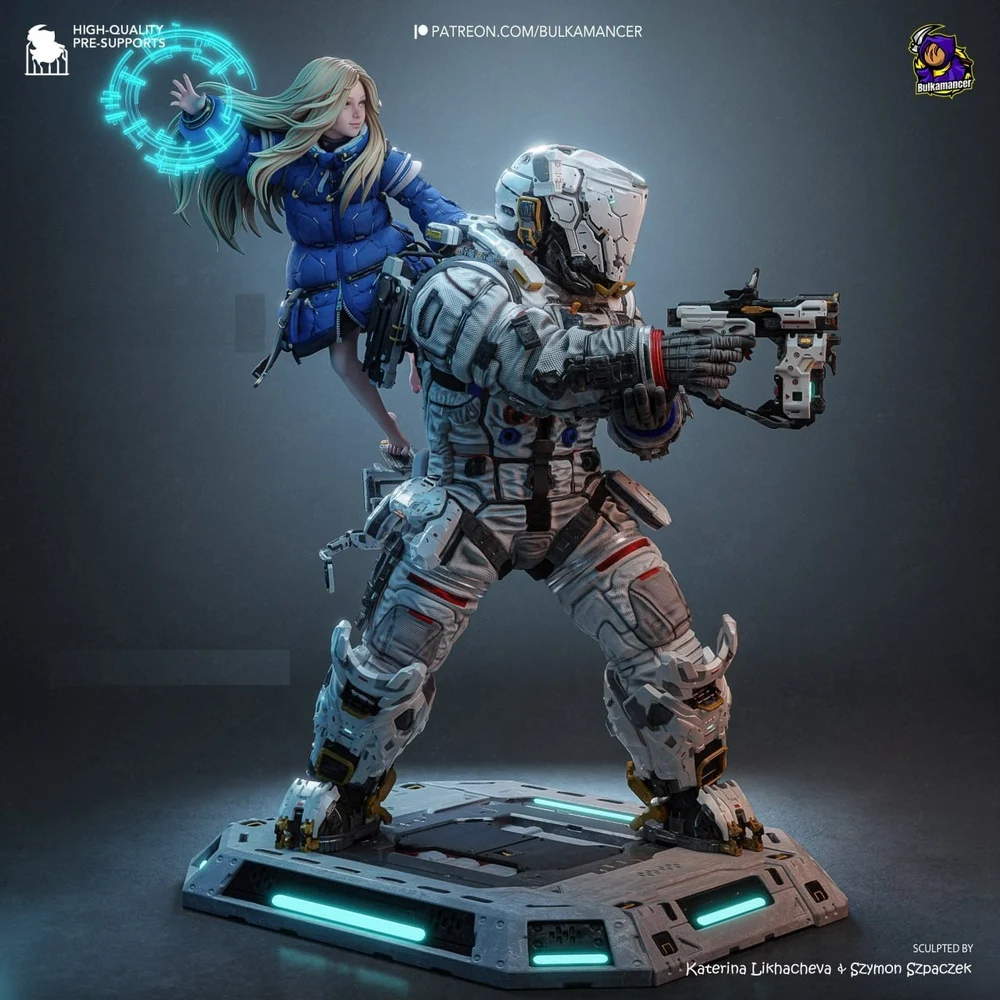 Hugh Williams — Pragmata 3D printable STL model