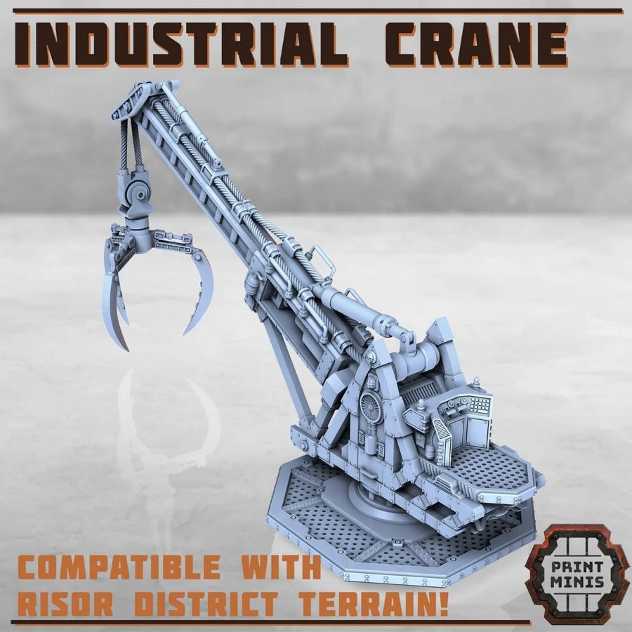 Crane 3D printable STL model