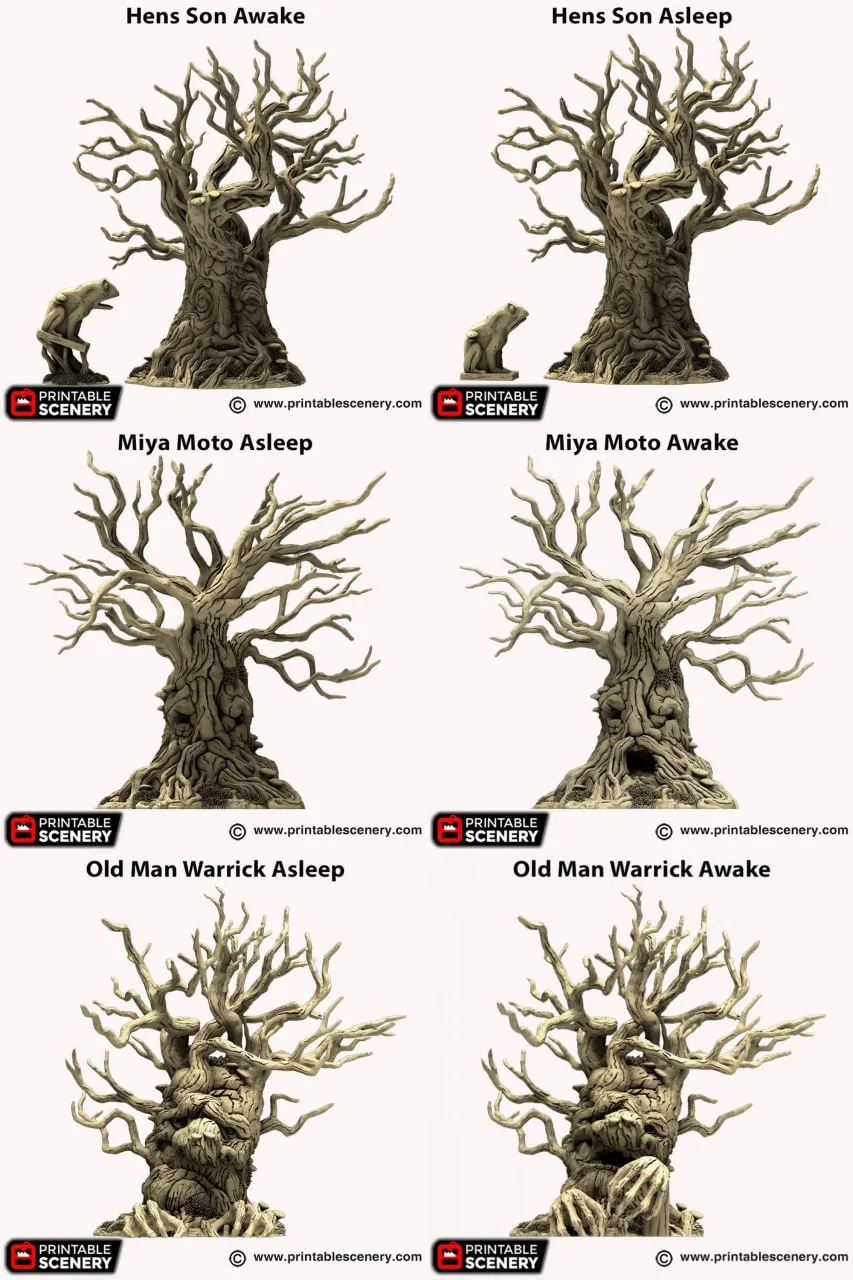 Sentient Trees 3D printable STL model