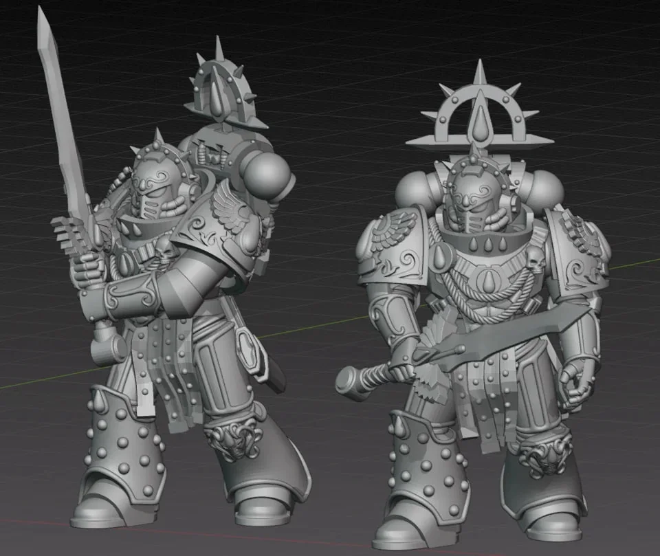 Raldoron — Warhammer 40K 3D printable STL model