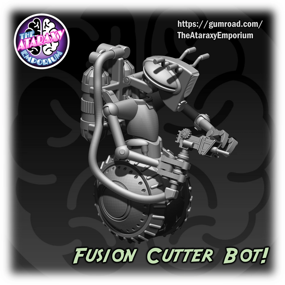 RIC-Series General Labor Droid — Star Wars STL render RIC-Series General Labor Droid — Star Wars 3D printable STL model