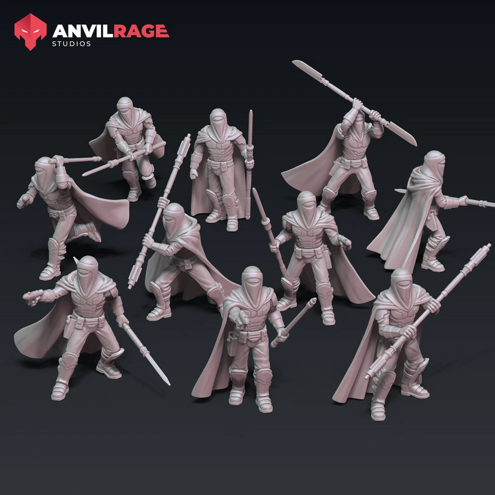 Royal Guard — Star Wars STL render Royal Guard — Star Wars 3D printable STL model