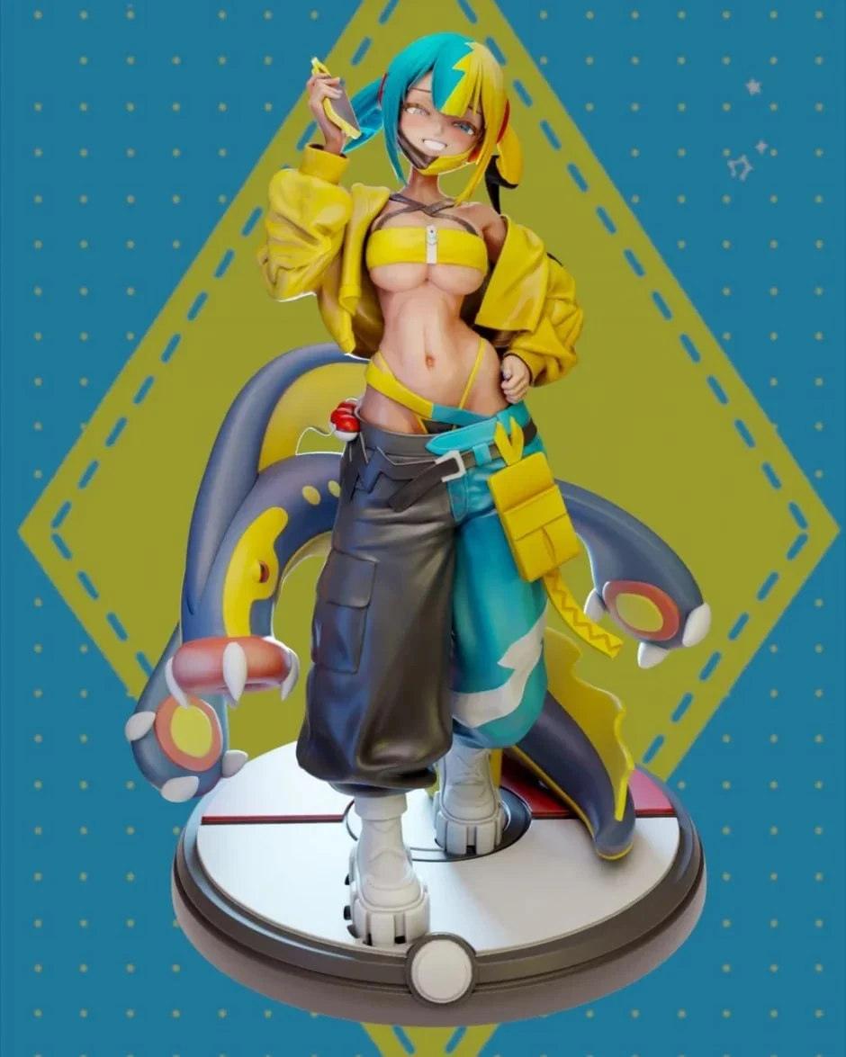 Canari — Pokemon 3D printable STL model
