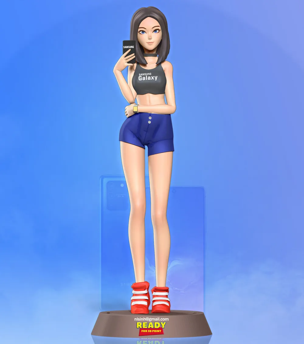 Samantha Virtual Assistant — Movie Her 3D printable STL model