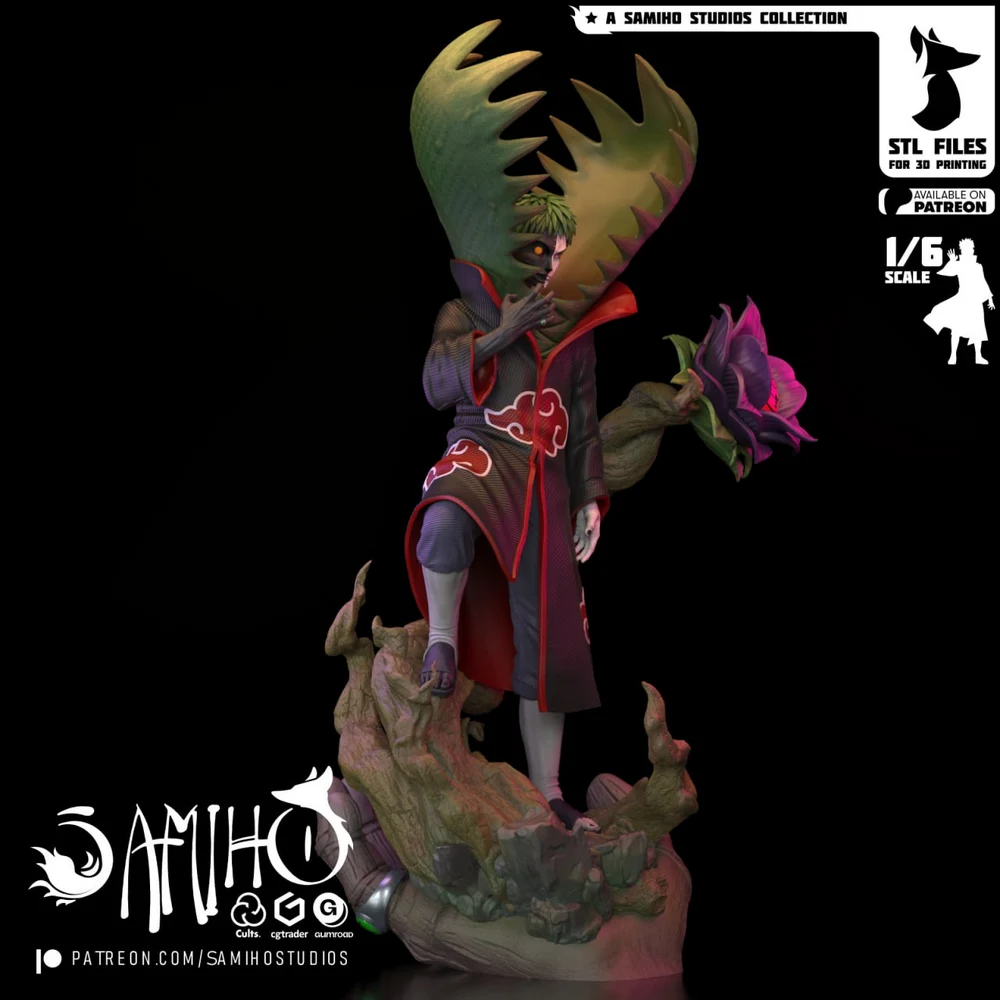 Zetsu — Naruto 3D printable STL model