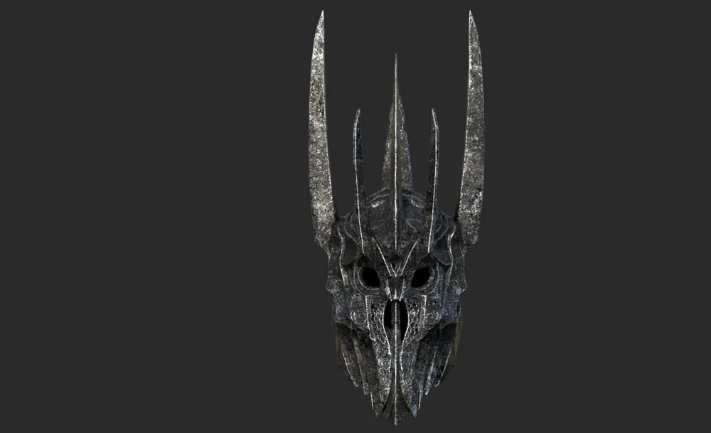 Sauron Helmet — Lord of the Rings 3D printable STL model