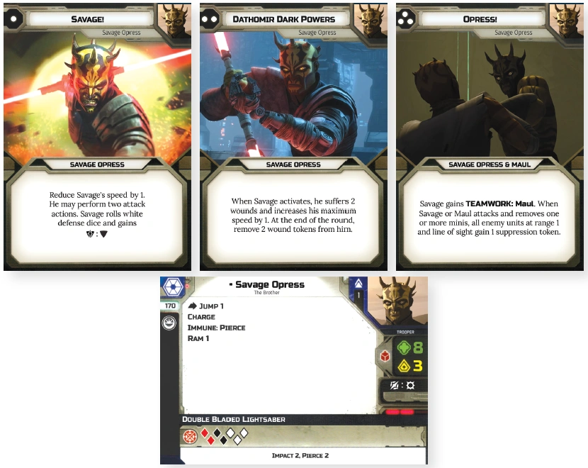 Savage Fan Cards — Star Wars 3D printable STL model