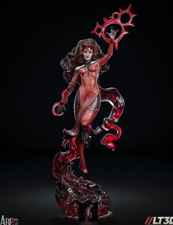 Scarlet Witch Hellfire Gala – Marvel 3D printable STL model