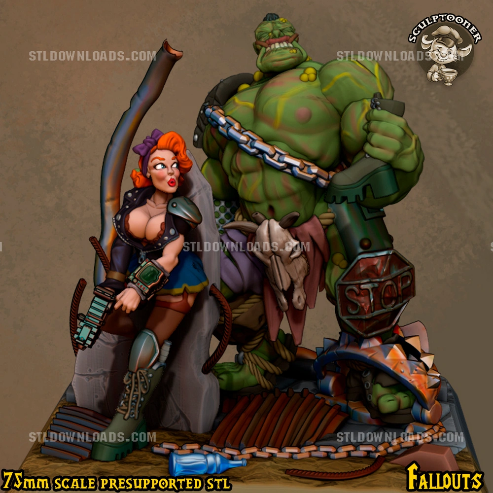 Fallout Characters — Fallout 3D printable STL model