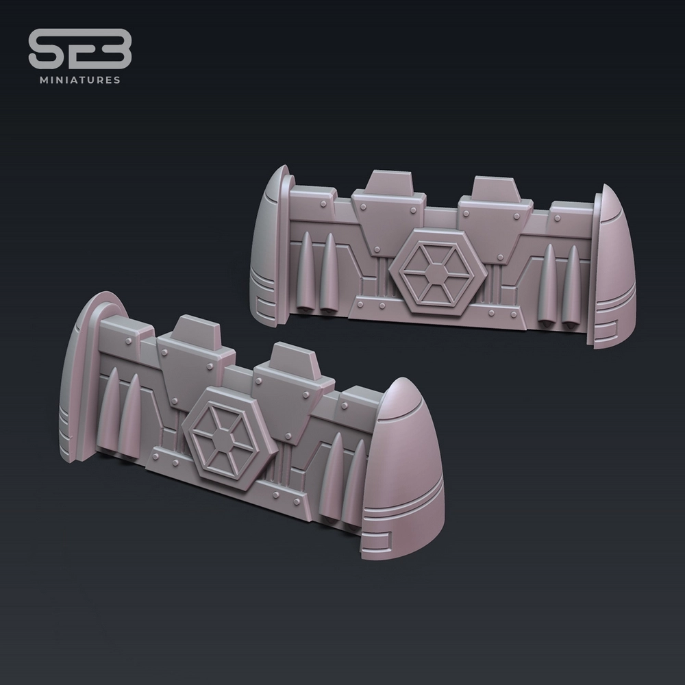 Separatists Barricade — Star Wars 3D printable STL model