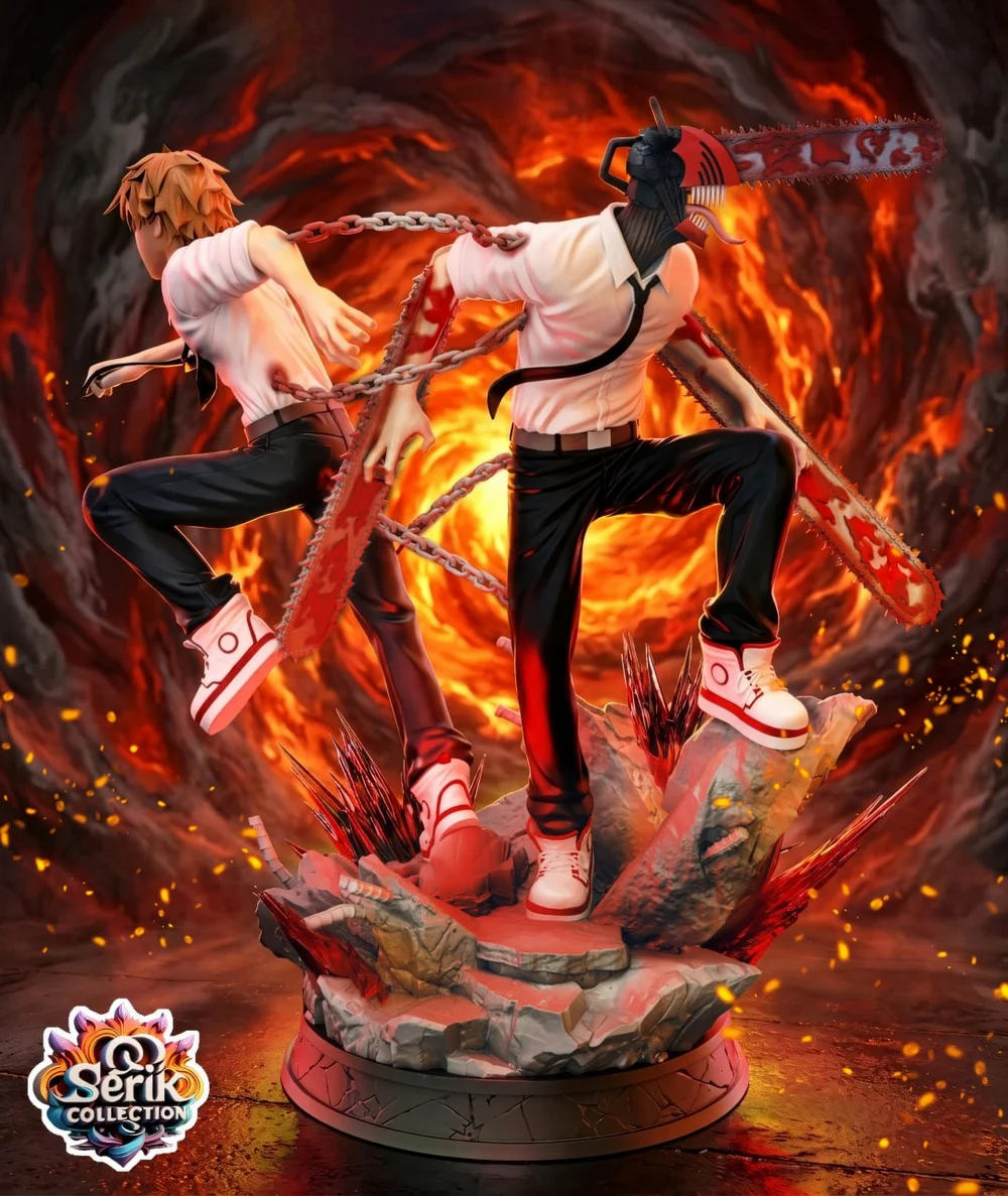 Denji — Chainsaw Man 3D printable STL model
