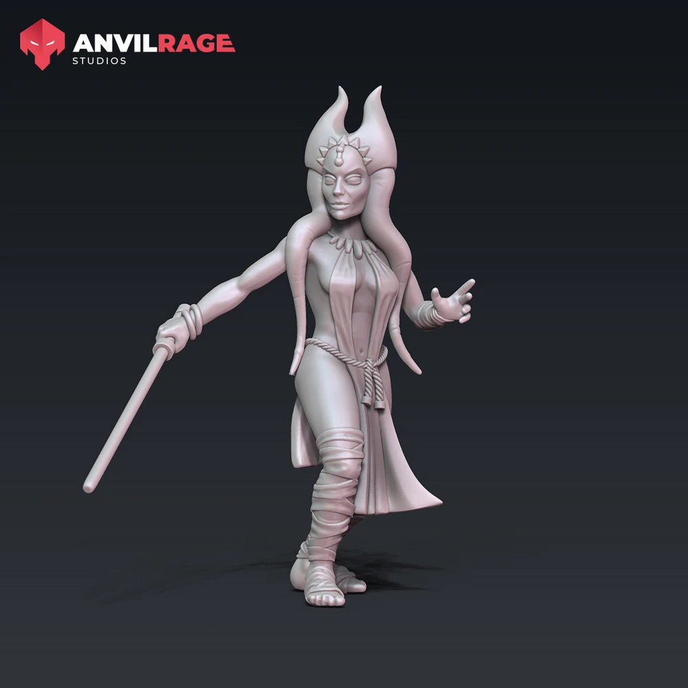Shaak Ti — Star Wars 3D printable STL model