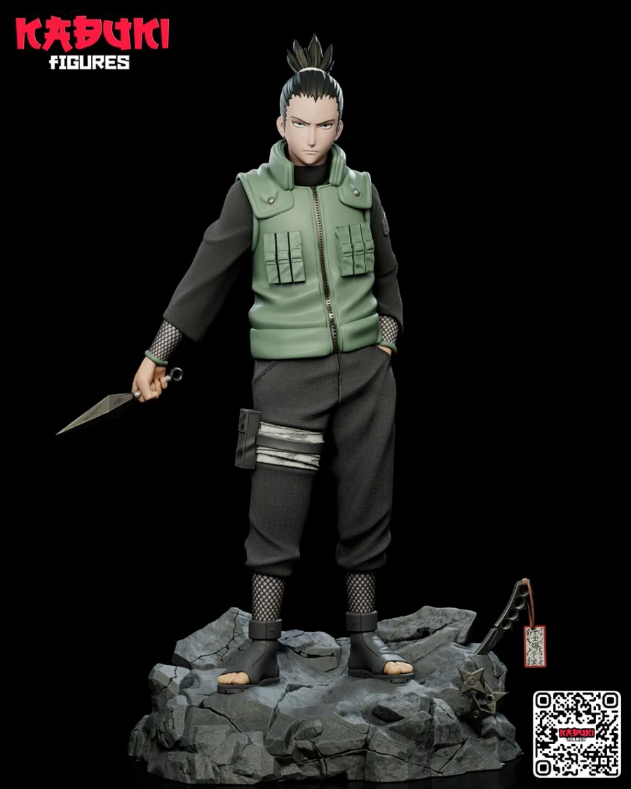 Shikamaru – Naruto 3D printable STL model