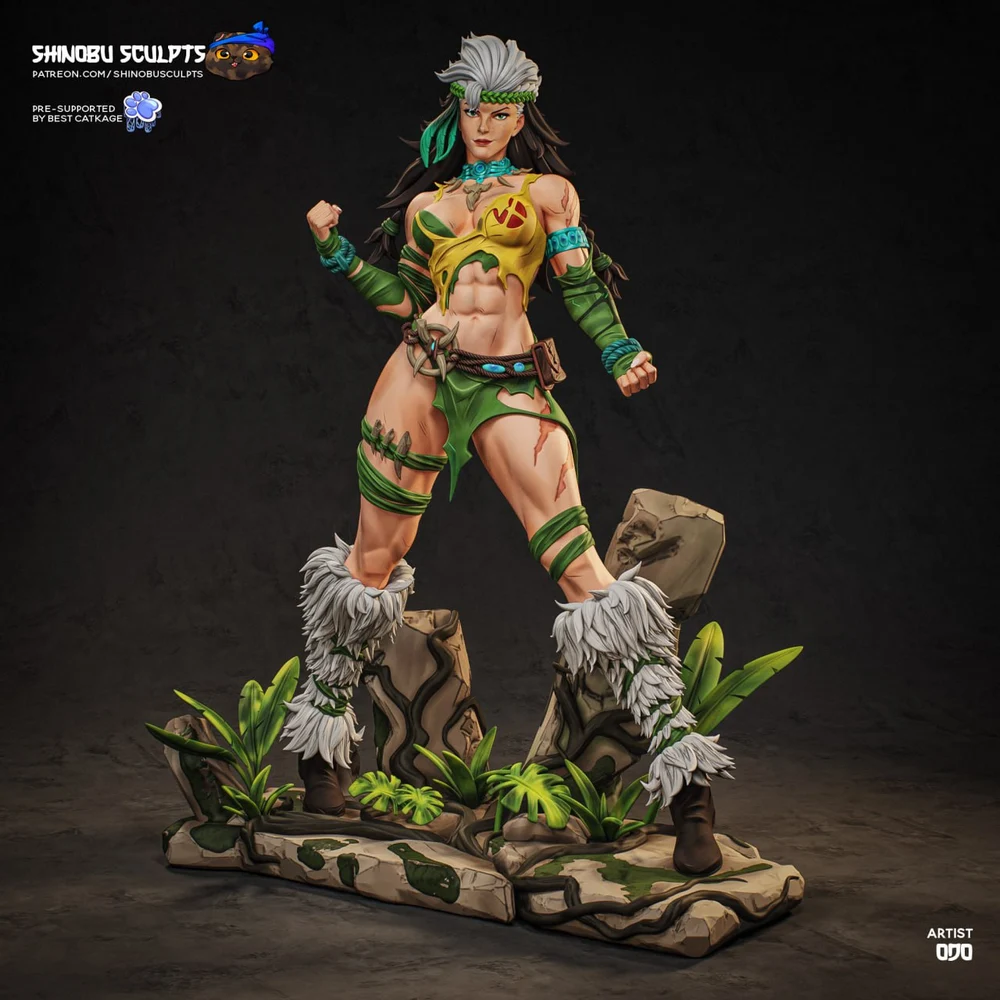 Marvel Rogue — Marvel / X-Men 3D printable STL model