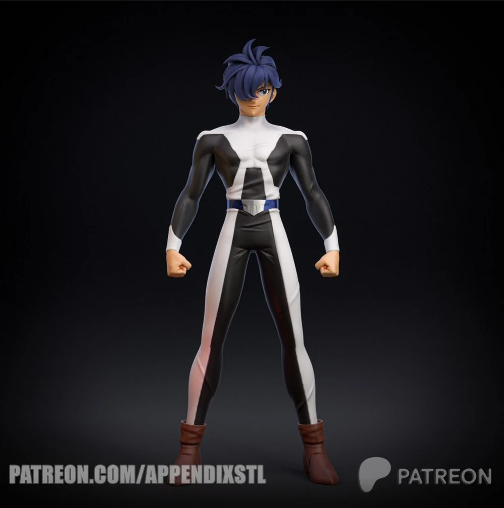 Sho (Training Clothes) — Saint Seiya 3D printable STL model