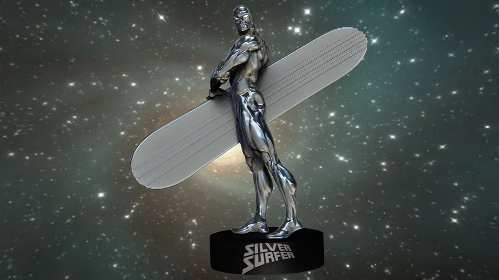 Silver Surfer — Marvel 3D printable STL model