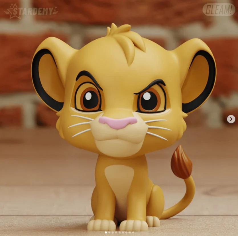 Simba Young — The Lion King 3D printable STL model