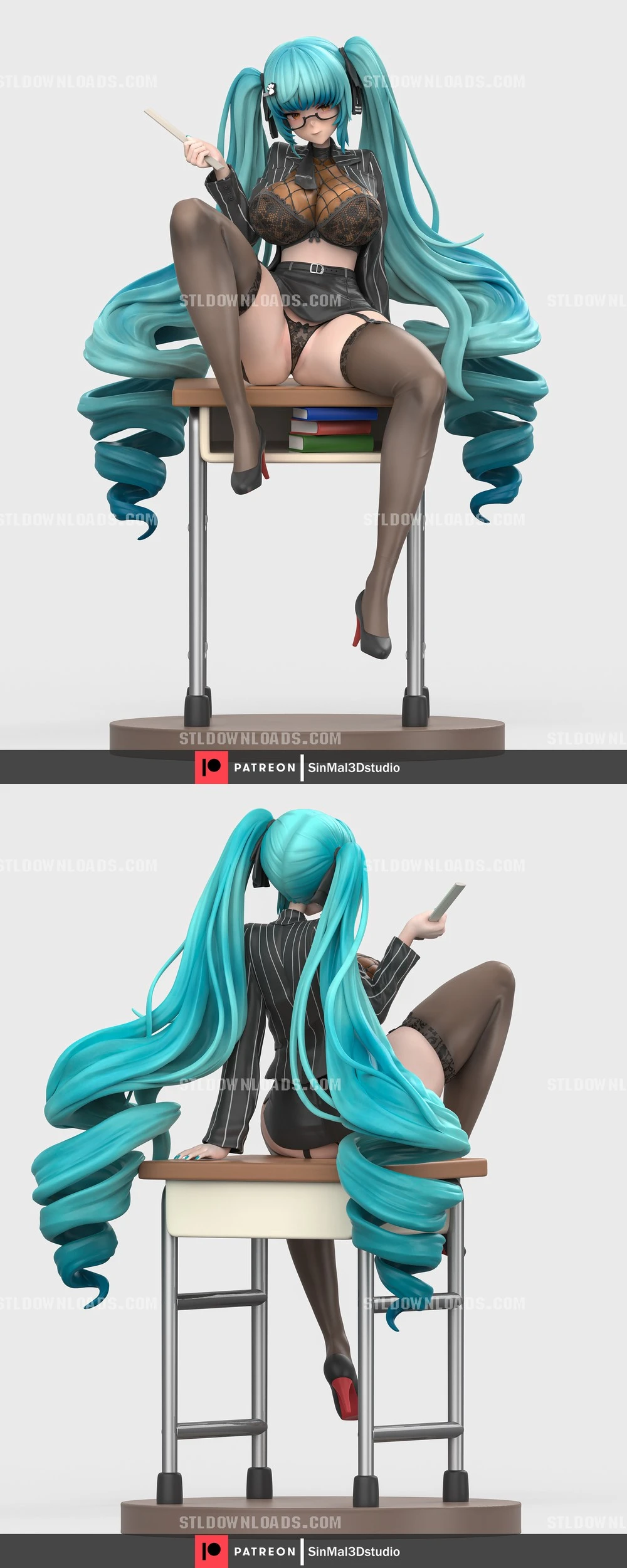 Privaty (Sharp Lesson) — Goddess of Victory: Nikke 3D printable STL model