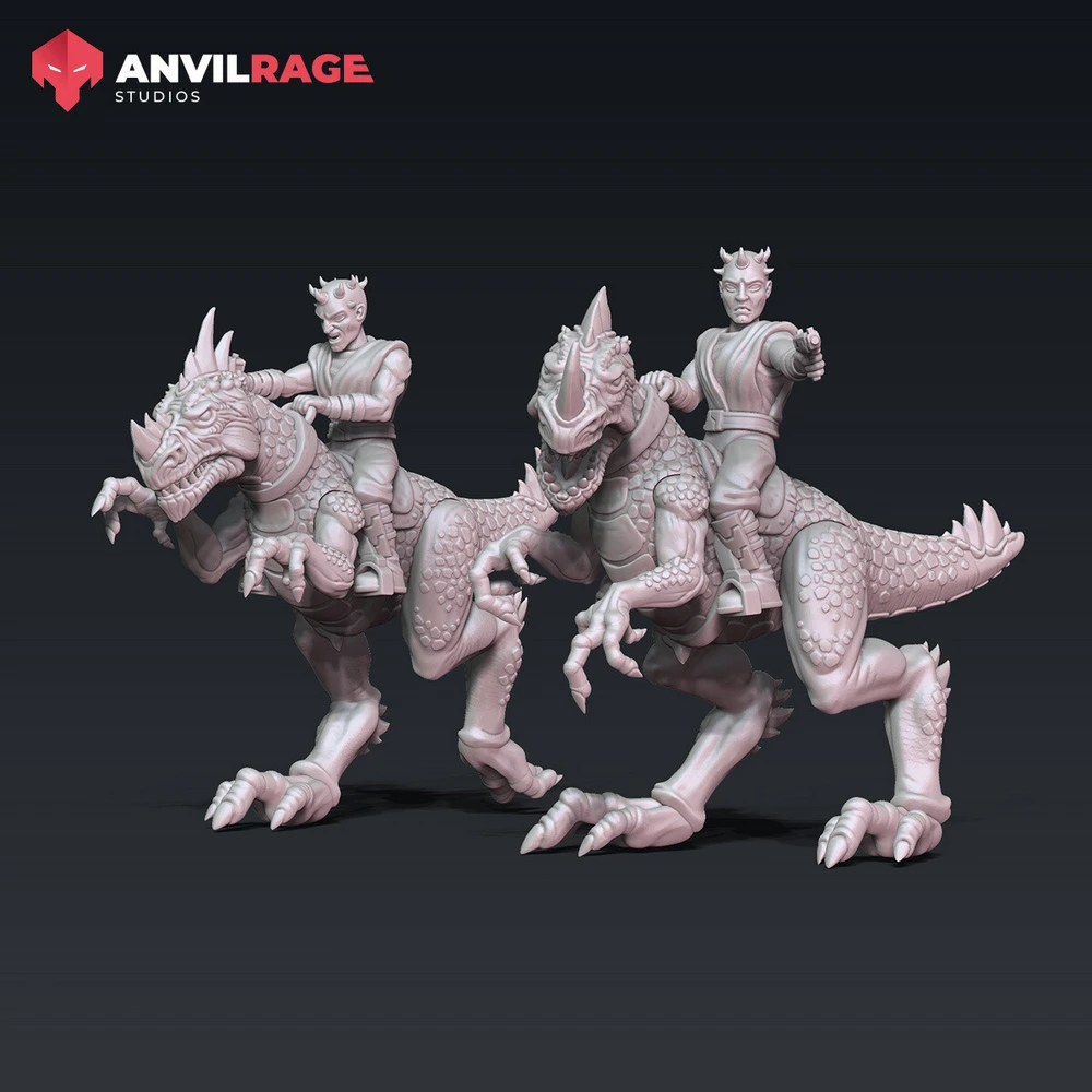 Sith War Dragon Riders — Star Wars 3D printable STL model