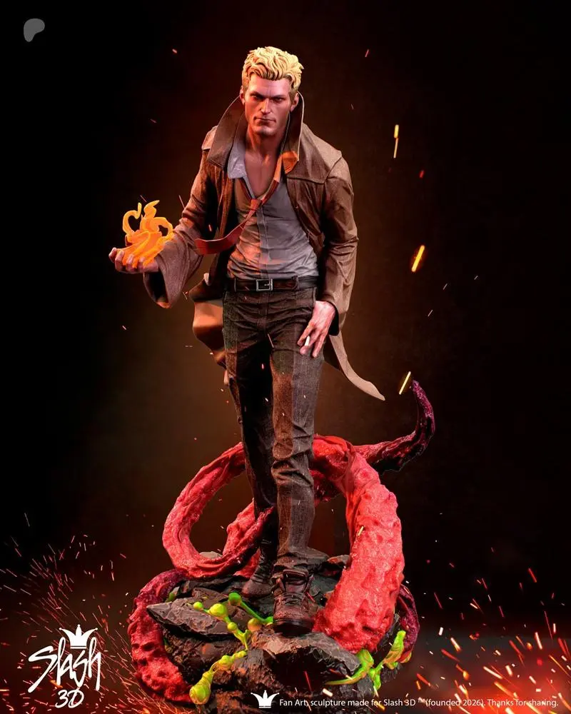 Constantine — DC Comics 3D printable STL model