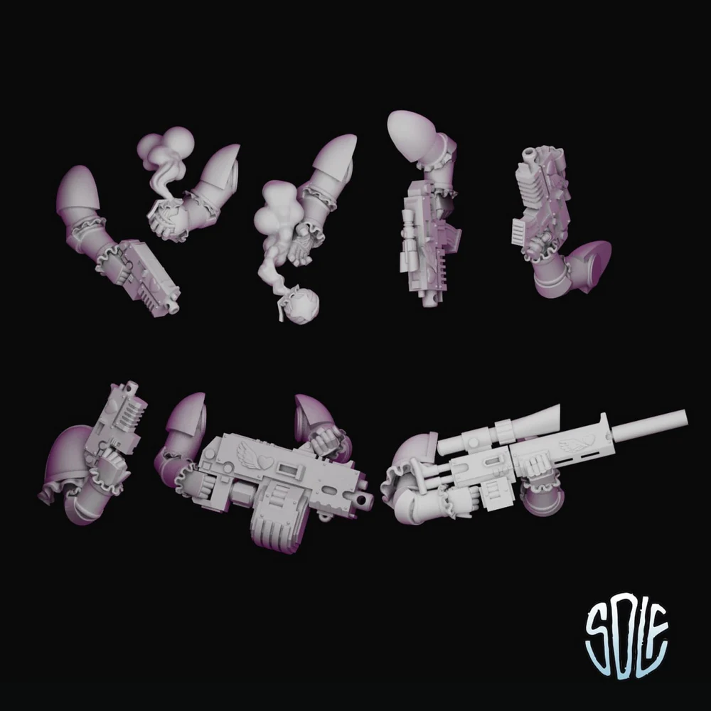 Maidmarine Weapon — Warhammer 40K / Anime Alt 3D printable STL model