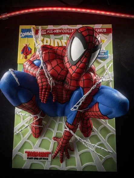 Spiderman Concert Poster — Marvel / Spider-Man 3D printable STL model