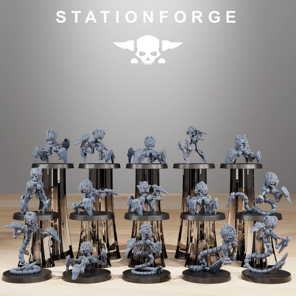 Stationforge — Sci-Fi / Tabletop STL render Stationforge — Sci-Fi / Tabletop 3D printable STL model