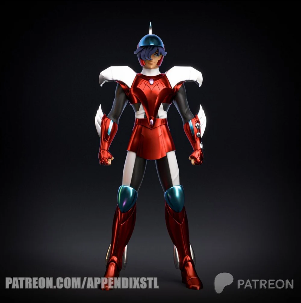Steel Saints Sho — Saint Seiya 3D printable STL model