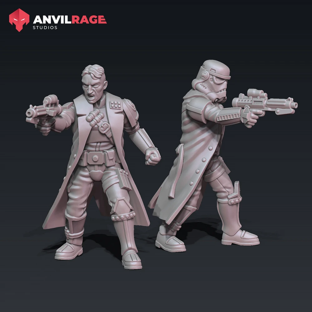 Stormtrooper Capitain — Star Wars 3D printable STL model