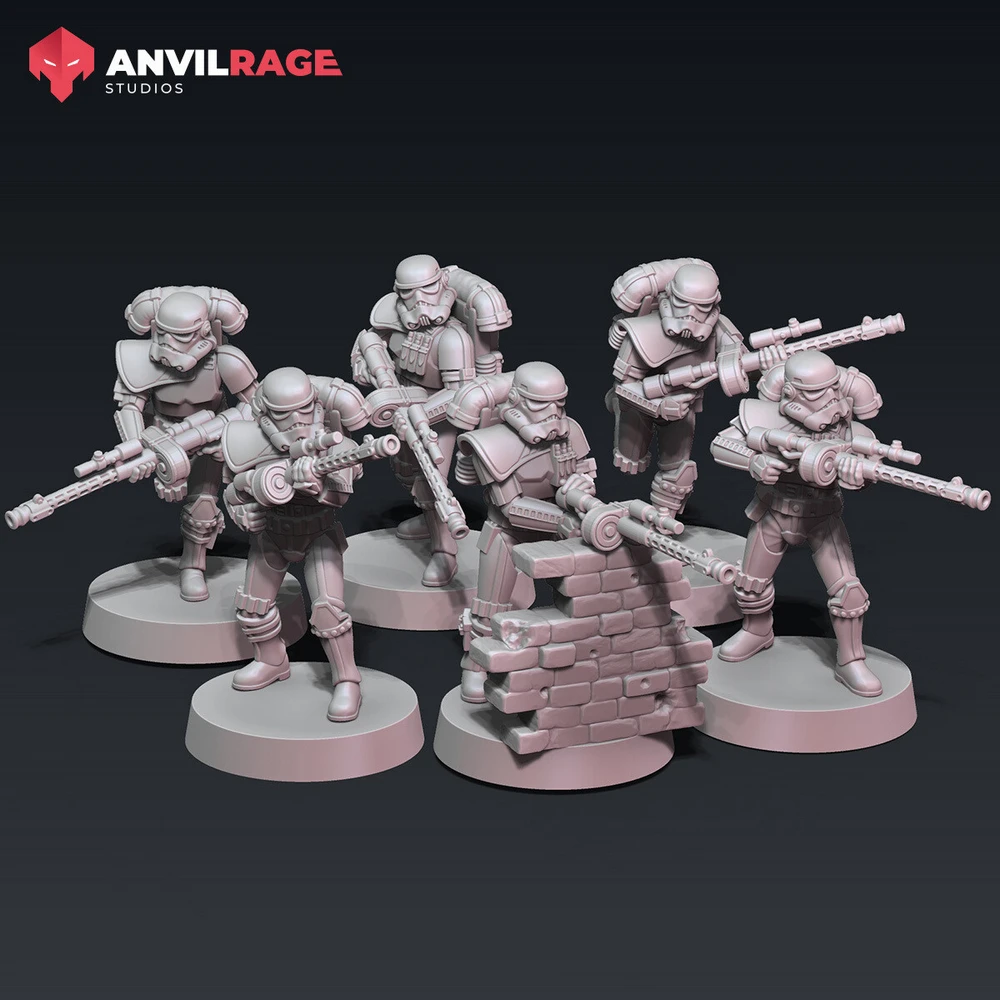 Stormtroopers RT-97C Heavies — Star Wars 3D printable STL model