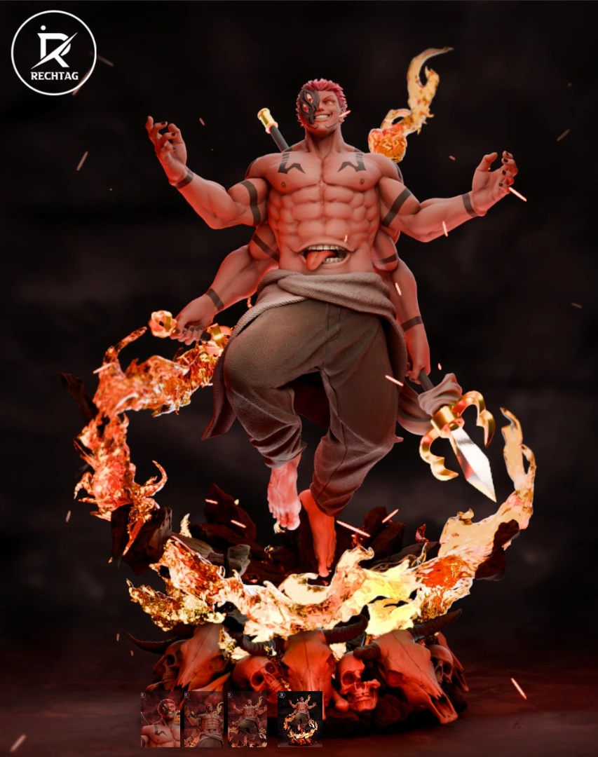 Sukuna — Jujutsu Kaisen 3D printable STL model
