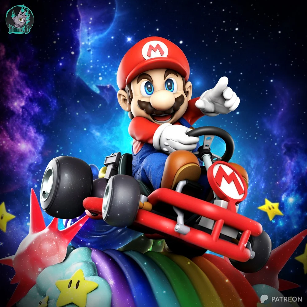 Super Mario — Super Mario 3D printable STL model