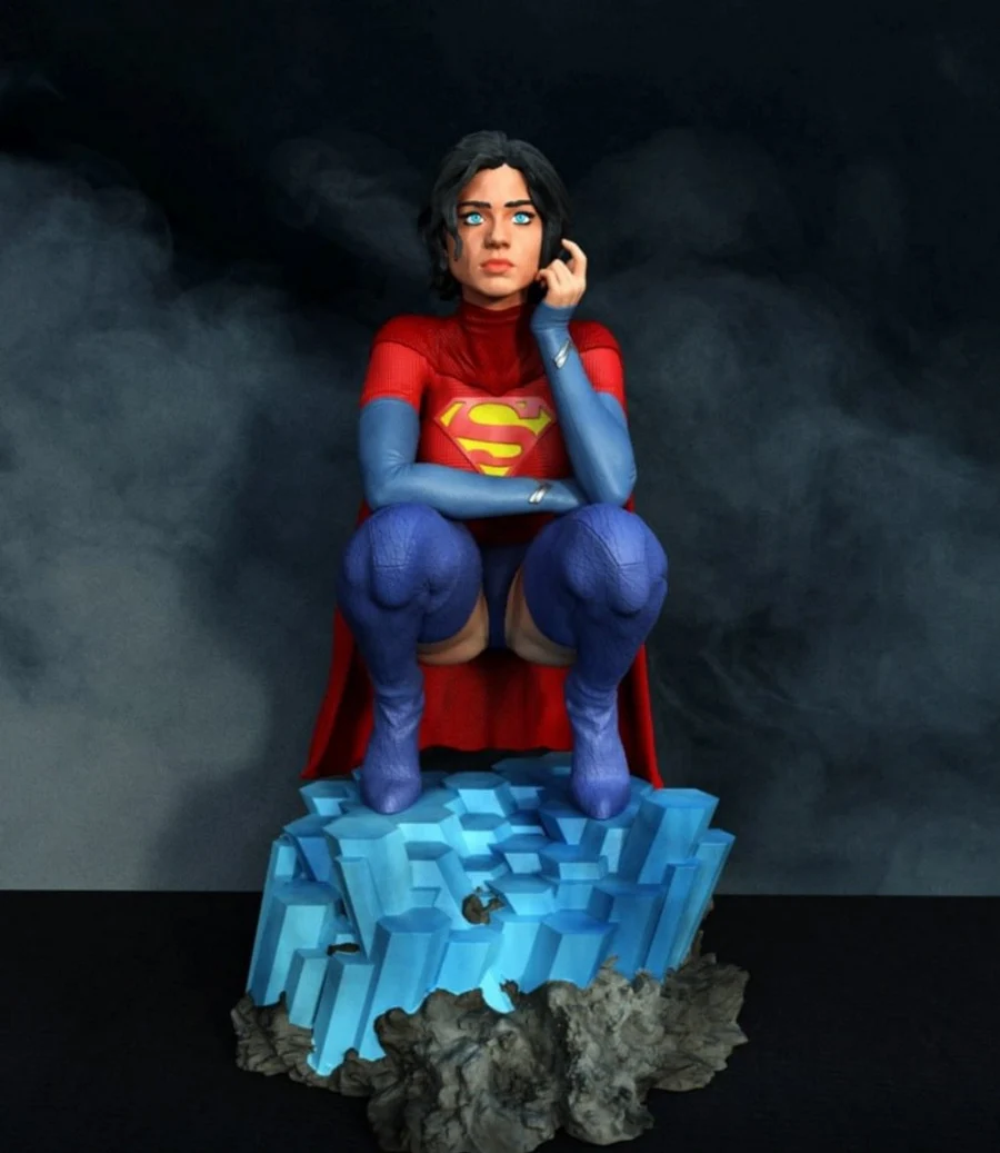 Supergirl – DC Comics 3D printable STL model