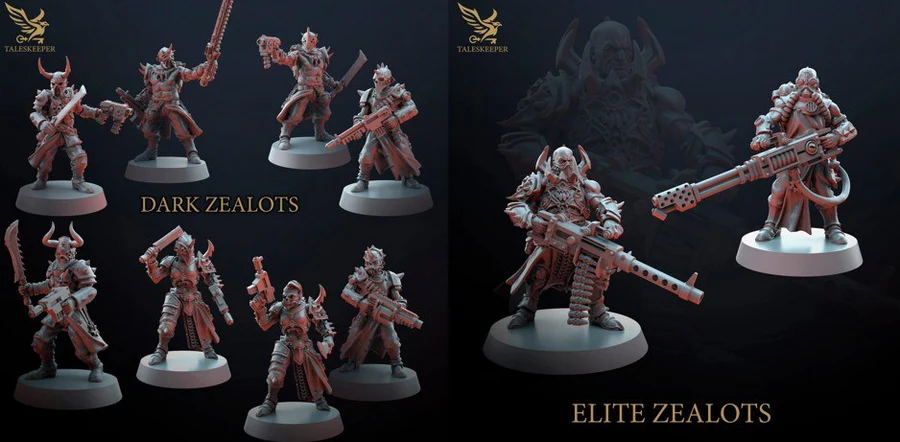 Zealots 3D printable STL model