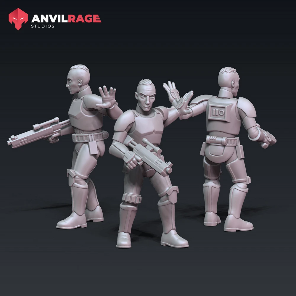 Tiber Saxon V1 & V2 — Star Wars 3D printable STL model