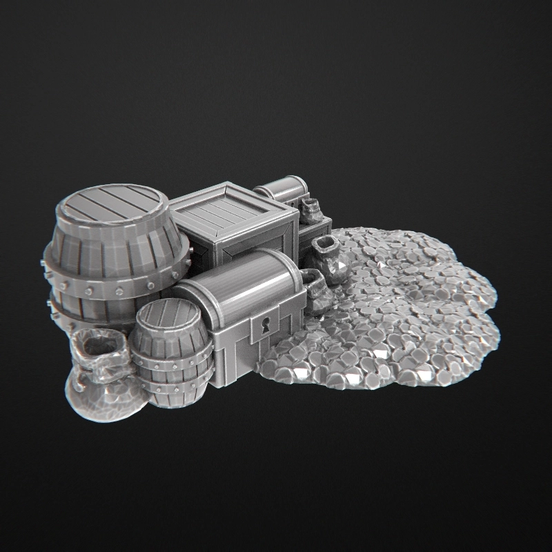 Treasures 02 3D printable STL model