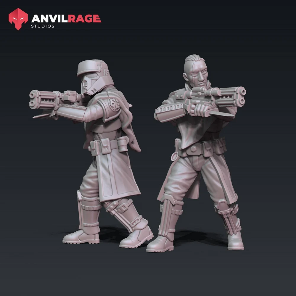 Tropical Trooper Captain — Star Wars 3D printable STL model
