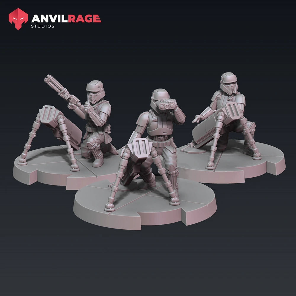Tropical Trooper Mortar — Star Wars 3D printable STL model