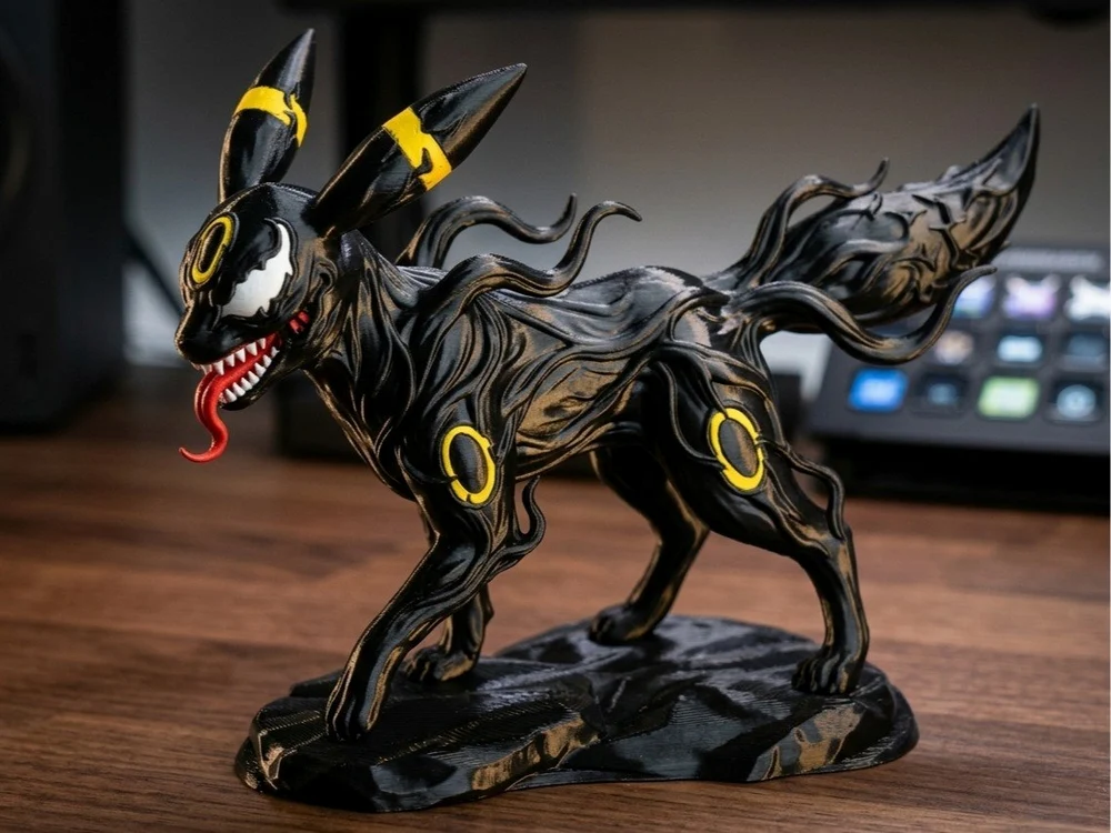 Umbreon Venom — Pokemon / Marvel Crossover 3D printable STL model