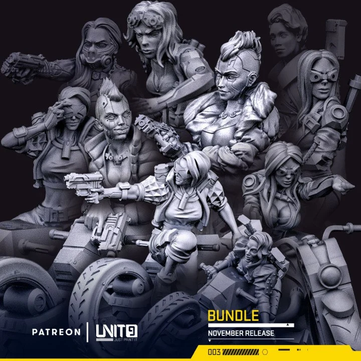 Bomber Girls – Bombergirl 3D printable STL model
